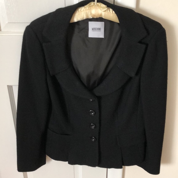 Moschino wool  fitted jacket - Picture 4 of 15